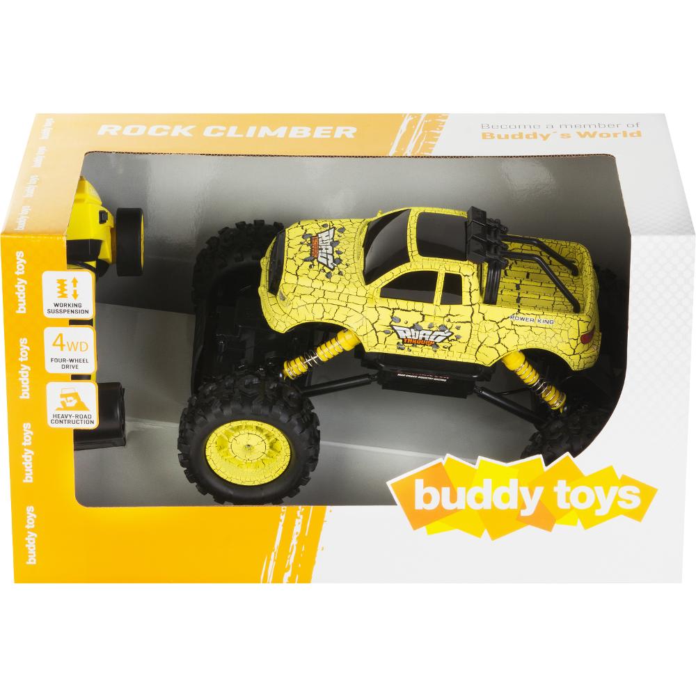 Buddy Toys BRC 14.612 RC Rock Climber Autíčko na dálkové ovládání, žlutá