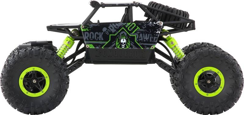 Buddy Toys BRC 18.612 RC Rock Climber Auto na diaľkové ovládanie, čierne