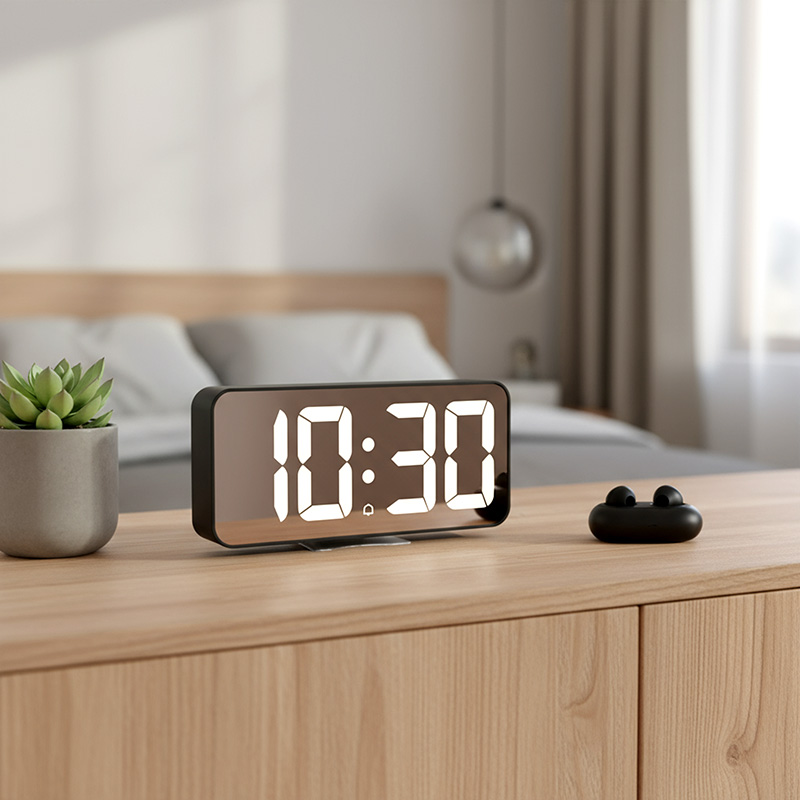 Budík Solight so synchronizáciou cez bluetooth