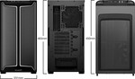 Buďte ticho! PURE BASE 501DX, čierna