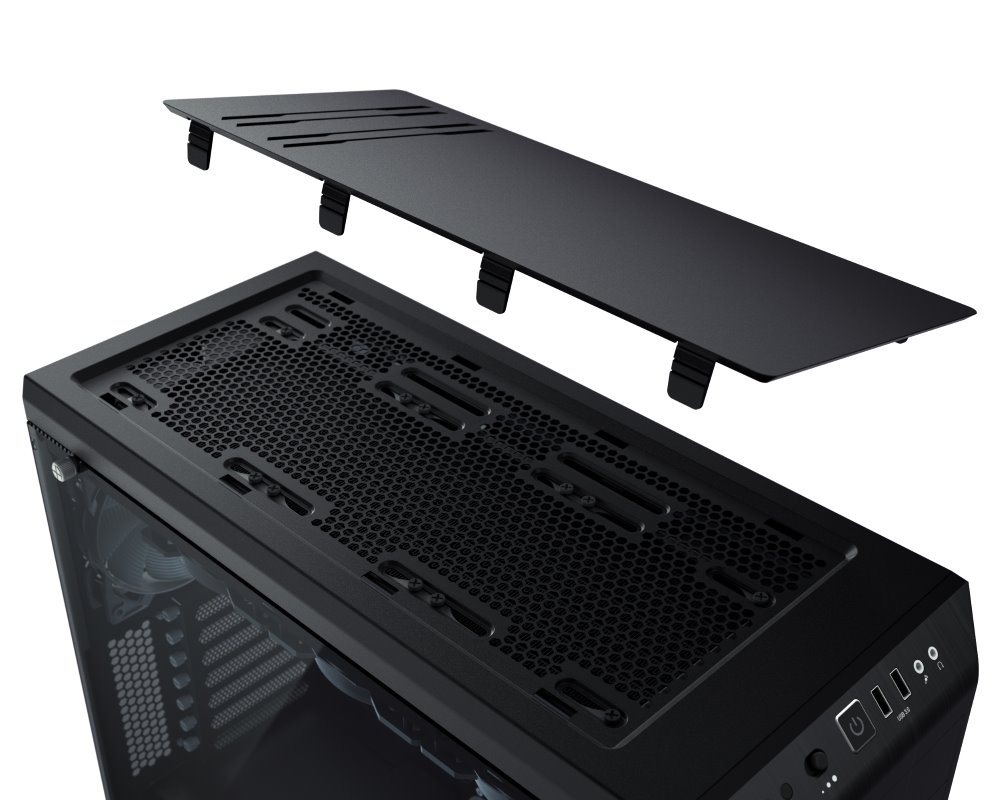 Buďte ticho! Pure Base 600 Window Black