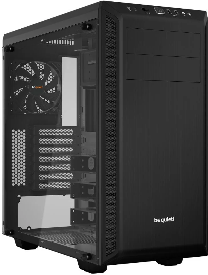 Buďte ticho! Pure Base 600 Window Black