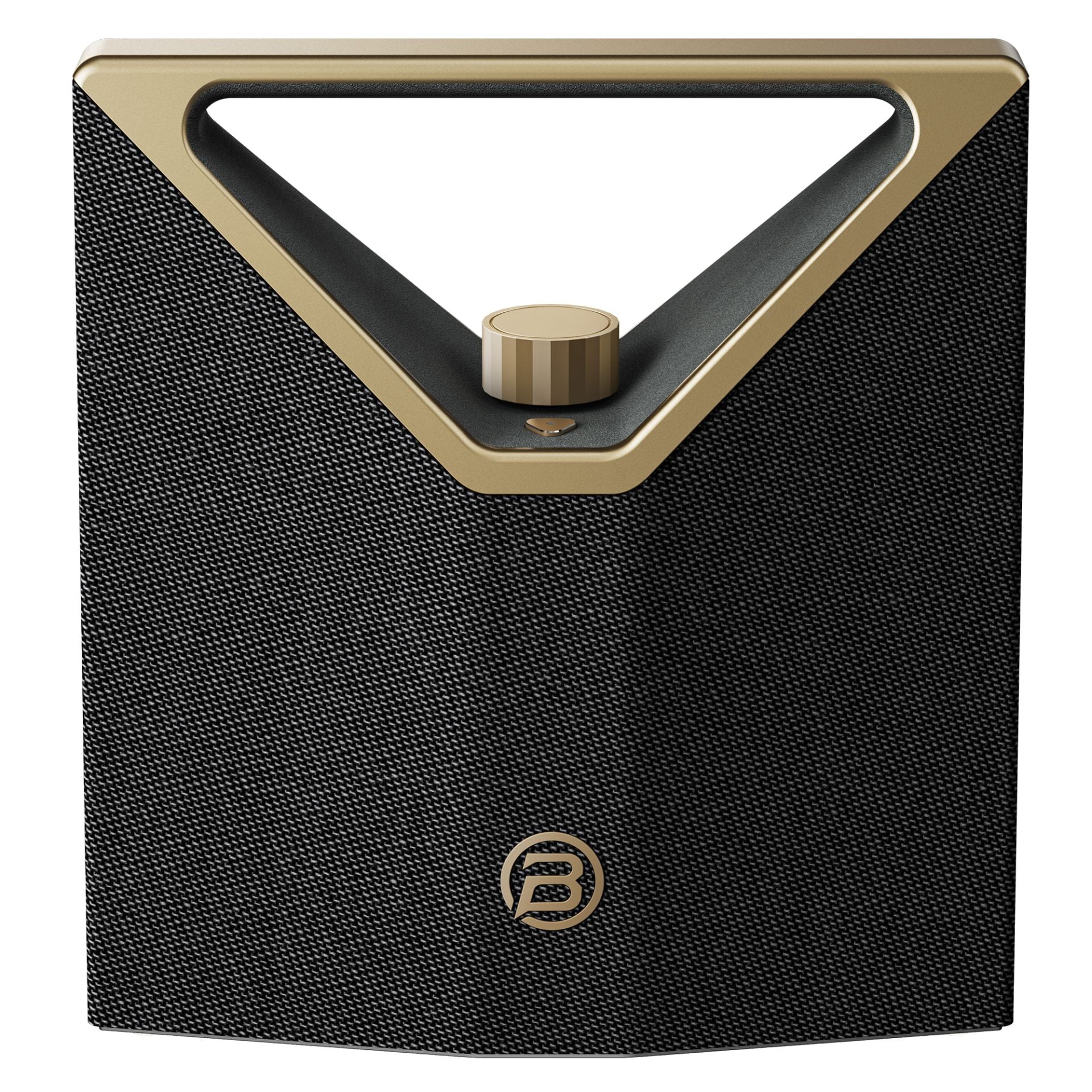 BUGANi Brief Plus přenosný Bluetooth reproduktor Black+Gold