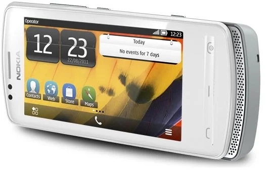 BUNDLE Nokia Nokia 700 Silver White + Nokia C1-01 Warm Grey ZDARMA