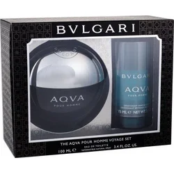 Bvlgari Aqva Pour Homme EdT 100 ml + deostick 75 ml - Dárková kazeta