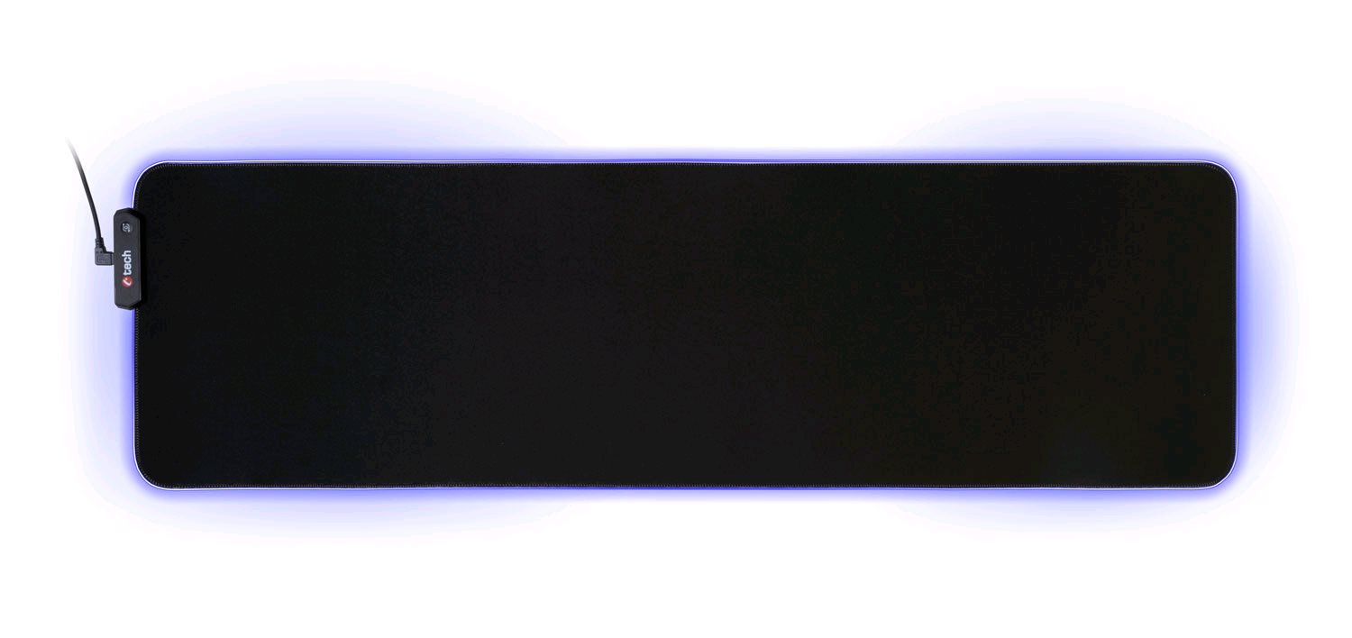 C-TECH ANTHEA LED XL, herná podložka pod myš