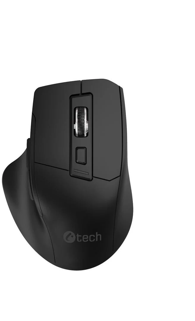 C-TECH Ergo WM-05, 1600DPI, 6 tlačítek, USB, černá