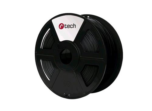 C-TECH filament HIPS 1.75mm 1kg, černá