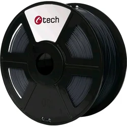 C-TECH filament HIPS 1.75mm 1kg, šedá 3DF-HIPS1.75-DG