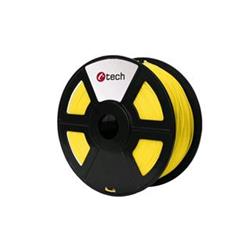 C-TECH filament PLA 1.75mm 1kg, žlutá 3DF-PLA1.75-Y
