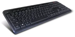 C-TECH KB-102M PS/2 slim, černá