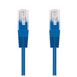 C-TECH patch kábel Cat5e, UTP, modrý, 1m