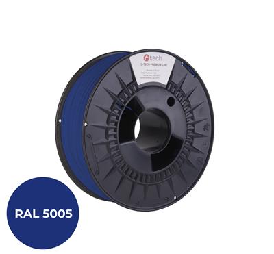 C-TECH PREMIUM LINE, ABS, signálna modrá, RAL5005, 1,75mm, 1kg