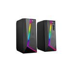 C-TECH SPK-17, 2.0, RGB, černé