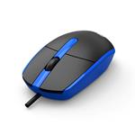 C-TECH WM-10, čierna a modrá, USB