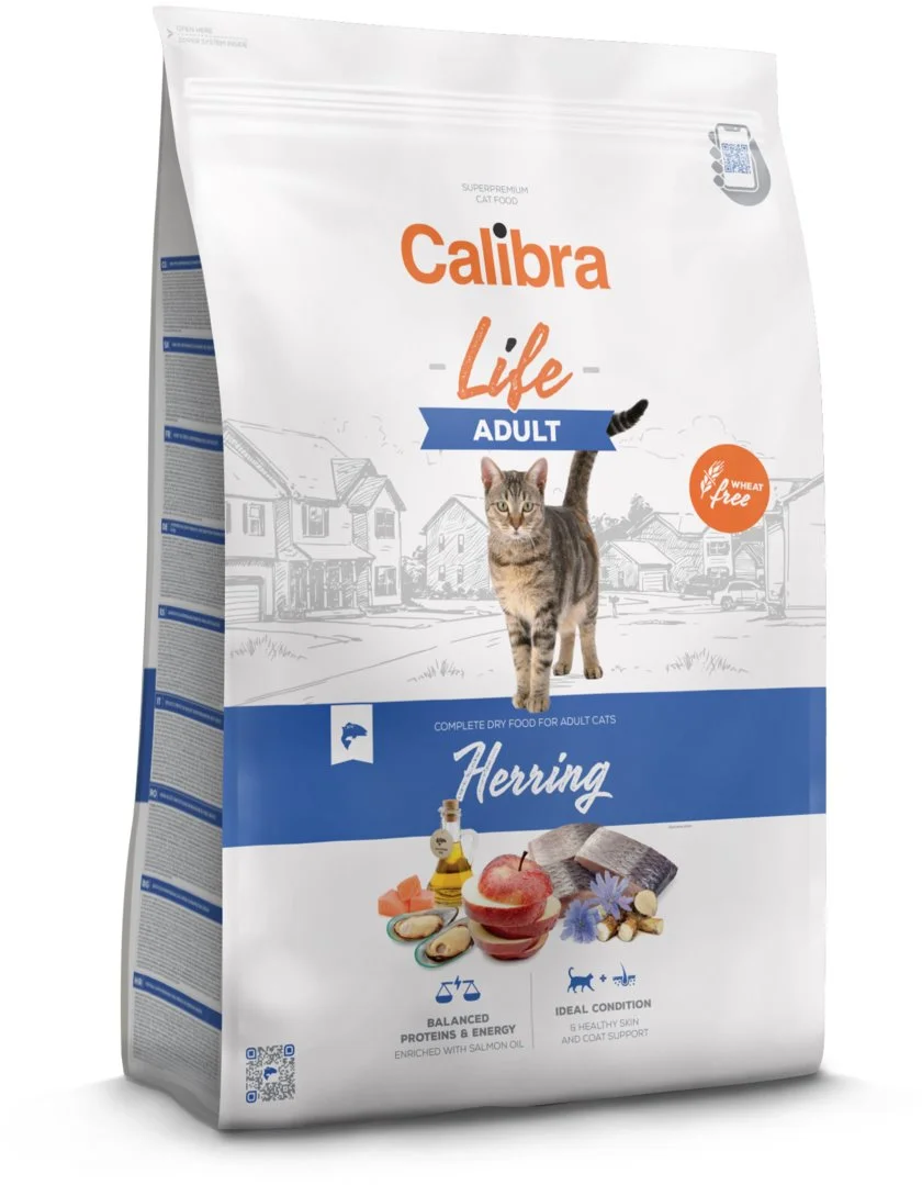 Calibra Cat Life Adult Herring 1,5kg granule pro kočky