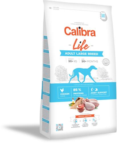 Calibra Dog Life Adult Large Breed Chicken 12kg granule pro psy