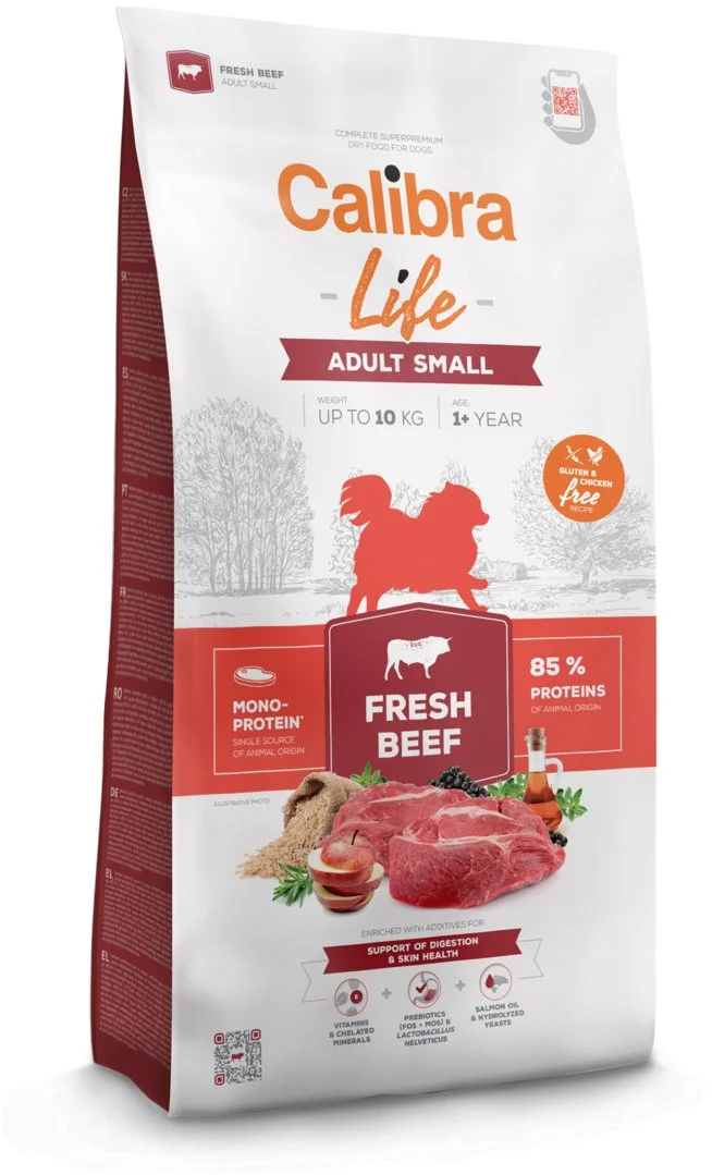 Calibra Dog Life Adult Small Fresh Beef 1,5kg granule pro psy