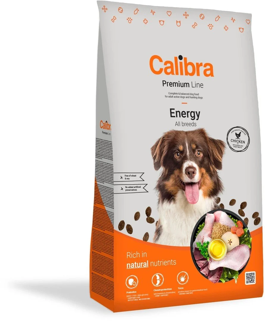 Calibra Dog Premium Line Energy 12 kg granúl pre psy