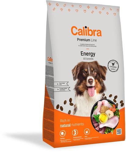 Calibra Dog Premium Line Energy 12kg granule pro psy