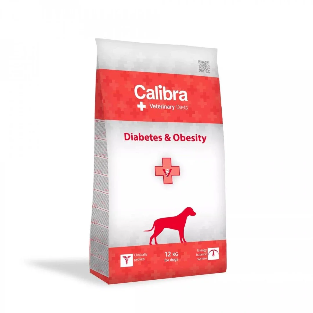 Calibra VD Dog Diabetes&Obesity 12kg granule pro psy
