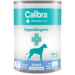 Calibra VD Dog Hypoallergenic Insect&Salmon 400g konzerva pro psy