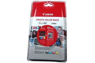 Canon CLI-551 XL C/ M/ Y/ BK Multi pack + 50x PP-201 6443B006