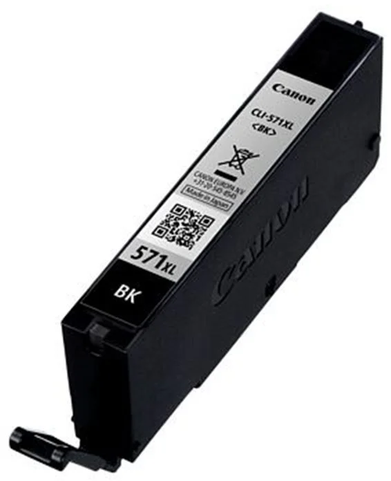 CANON CLI-571 XL BK, čierny veľký, originálne 0331C001