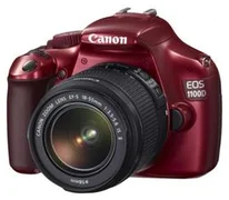 Canon EOS 1100D red + EF-S 18-55 IS II, 12MPix (5162B015)