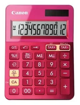 Canon kalkulačka LS-123K-Metallic PINK 9490B003