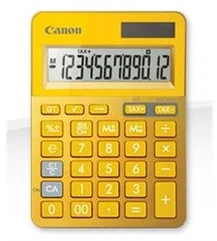 Canon kalkulačka LS-123K-Metallic Žlutá