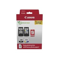 Canon PG-510 / CL-511 Photo Paper Value Pack