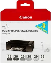 CANON PGI-29 MBK/ PBK/ DGY/ GY/ LGY/ CO Multi pack 4868B018