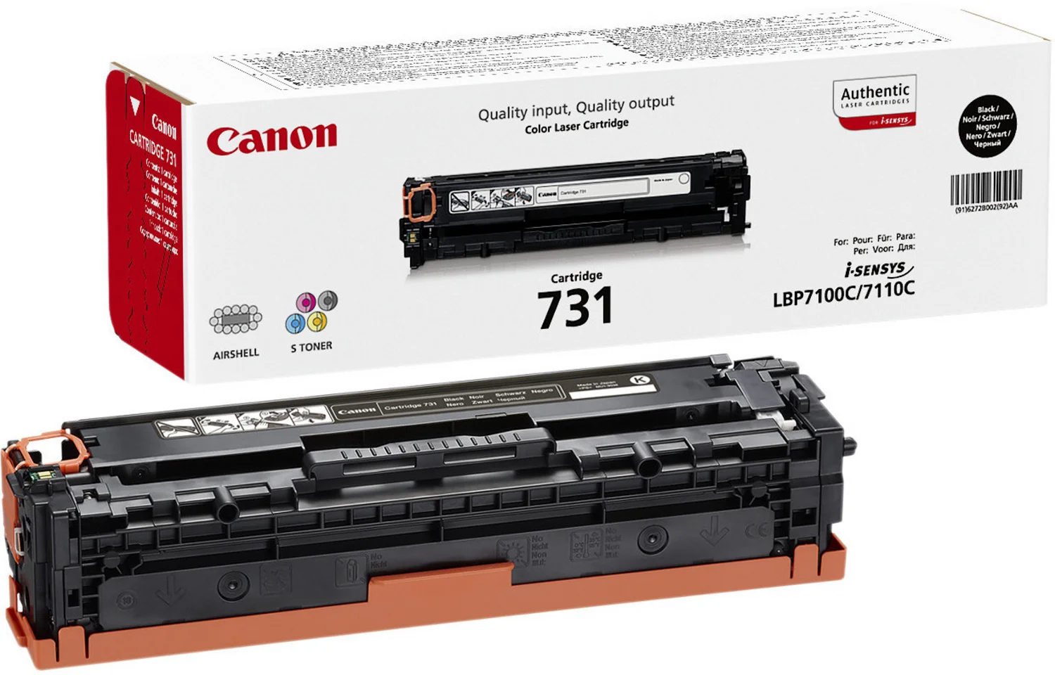 Canon Toner CRG 731 M 6270B002