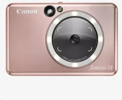 Canon Zoemini S2 instantný tlačiareň s fotoaparátom - Rose Gold 4519C006