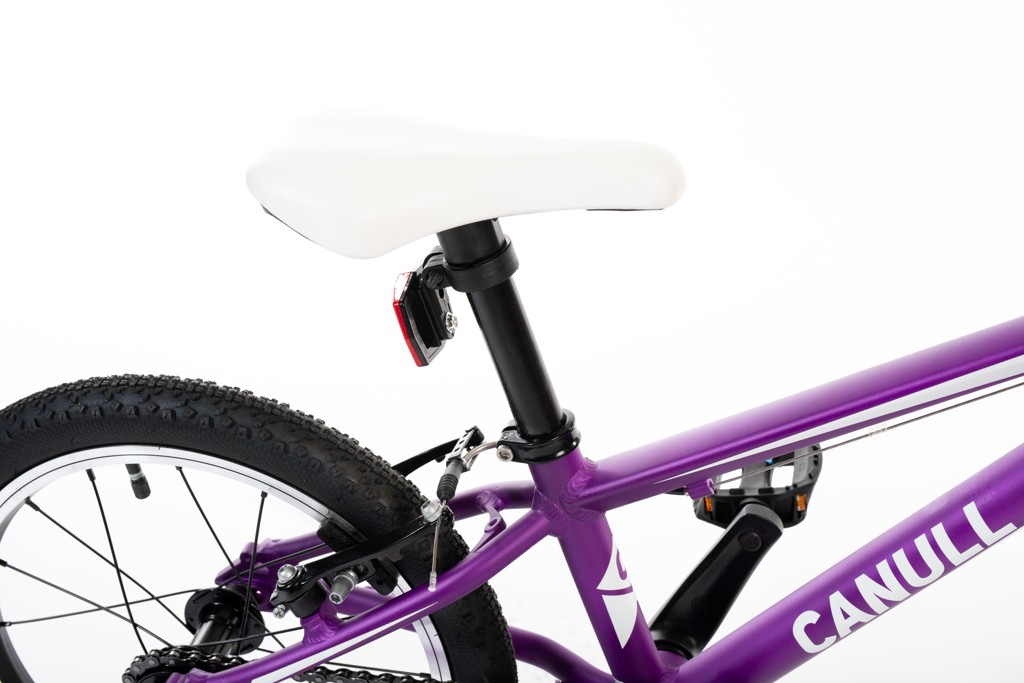 CANULL AIR 16" ultraľahký detský bicykel fialový