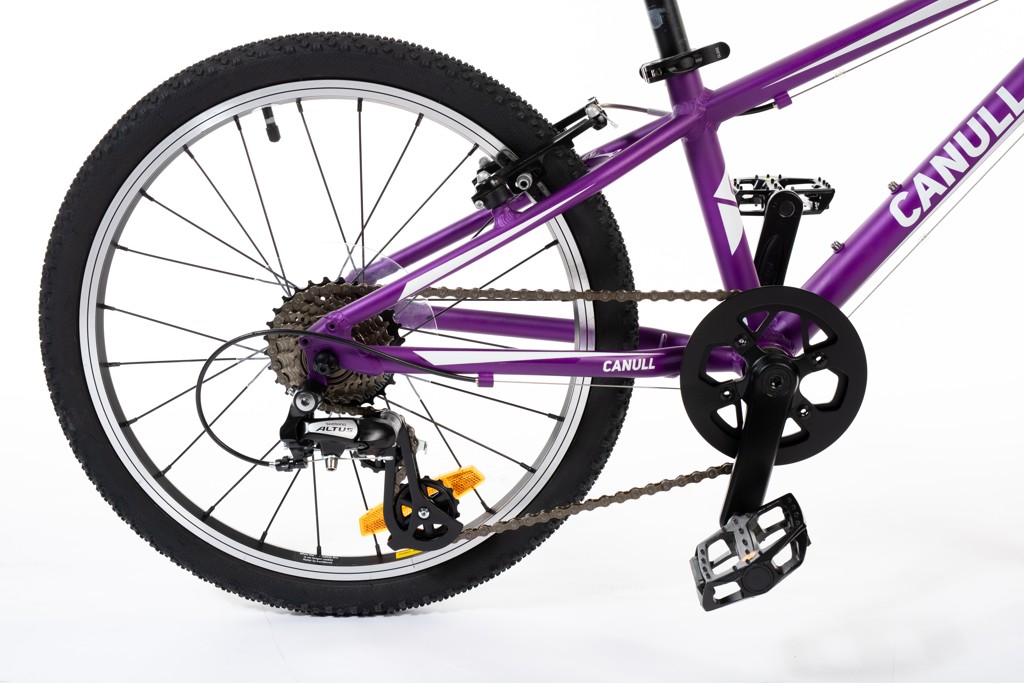 CANULL AIR 20" ultraľahký detský bicykel fialový