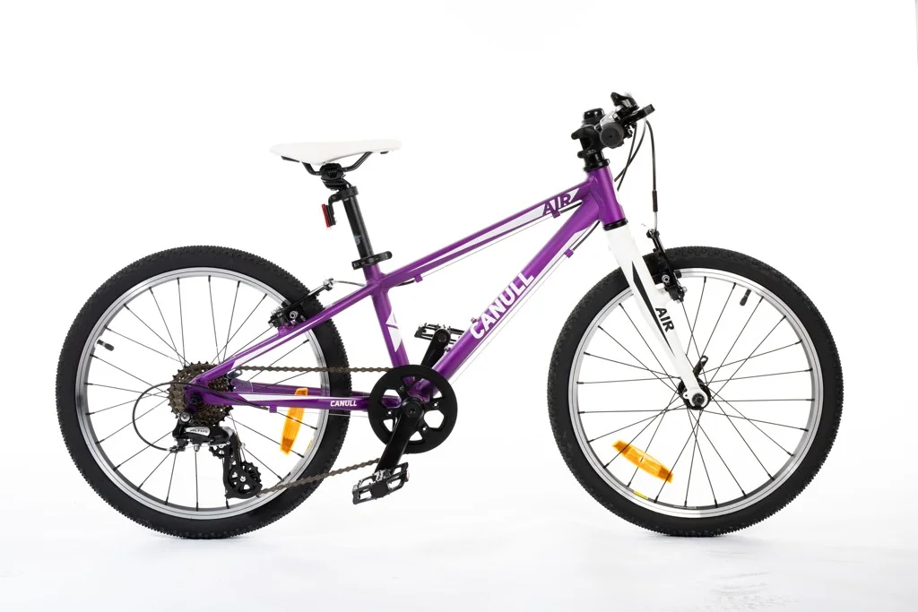 CANULL AIR 20" ultraľahký detský bicykel fialový