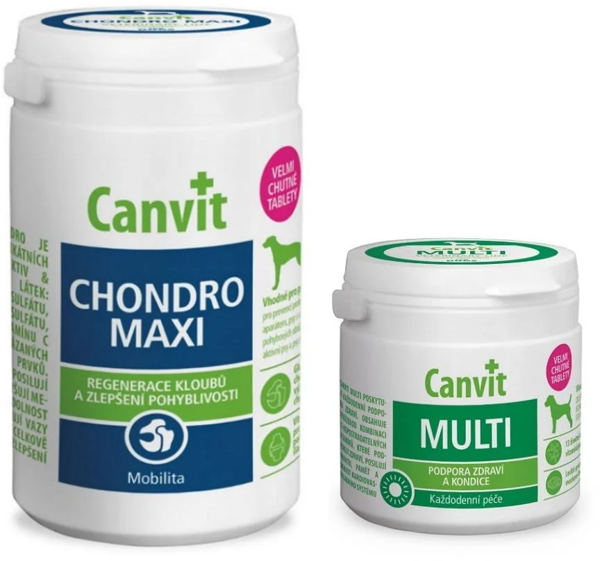 Canvit Chondro Maxi 500g + Canvit Multi 100g