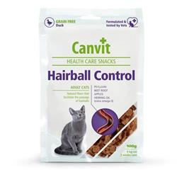 Canvit Snacks CAT Hairball Control 100g pamlsek pro kočky