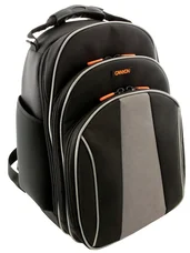 CANYON batoh černo-šedý s oranžovými detaily, na notebooky do 15.4"