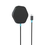 CANYON bezdrátová magnetická nabíjecka HEXAGON 110, 15W, Qi2 Dark Grey