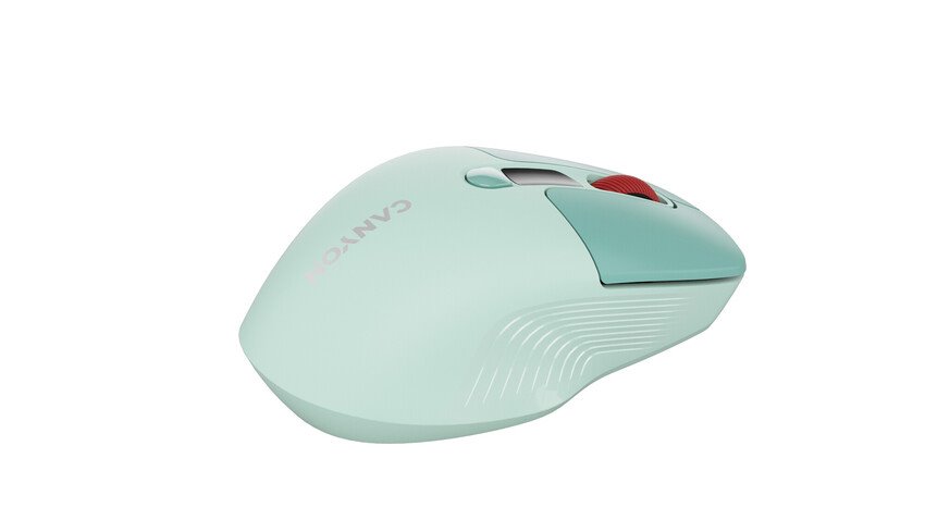 CANYON bezdrátová myš MW-26 LCD zelená