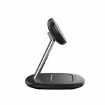 CANYON Bezdrátová nabíječka WCS-205 15W Qi2 2in1 Black