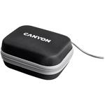 CANYON Bezdrôtová nabíjačka WS-305B + sieťový adaptér, 3v1, Qi, vstup 9V/2A,12V/1,5A, výstup 15/10/7,5/5W, čierna