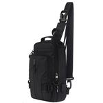 CANYON CB-1 batoh, 29 x 16 x 9cm, 3.5L, USB-A port, 3+3 kapsy, 2 interní přepážky, dešti odolný, černý