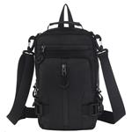 CANYON CB-1 batoh, 29 x 16 x 9cm, 3.5L, USB-A port, 3+3 kapsy, 2 interní přepážky, dešti odolný, černý
