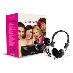 CANYON CNR-Chat Pack 7 webcam 1.3mpx+sluchatka s mik., black, Starfish