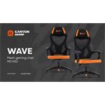 CANYON gaming chair Wave MCH02 Mesh Black Orange