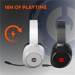 CANYON headset EGO GH-15 2in1 BT bílá